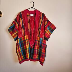 Vintage Veranda Wear Hand-Woven Art-To-Wear Jacket, One Size, Gorgeous Colors